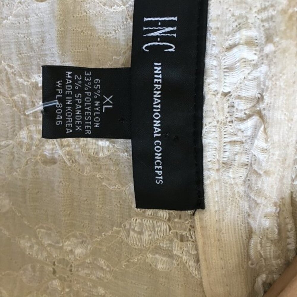 International Concept Button Down Jacket Collared - image 3